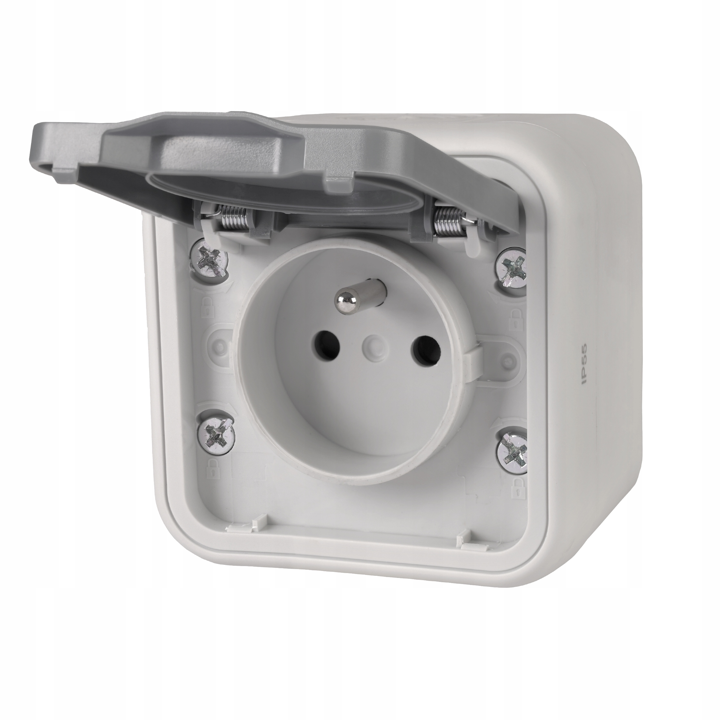 

Gniazdo hermetyczne IP55 16A-250V~ bezśrubowe