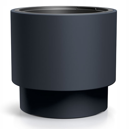 WYSOKA DONICA DONICZKA HEOS ANTRACYT Z WKŁADEM h28