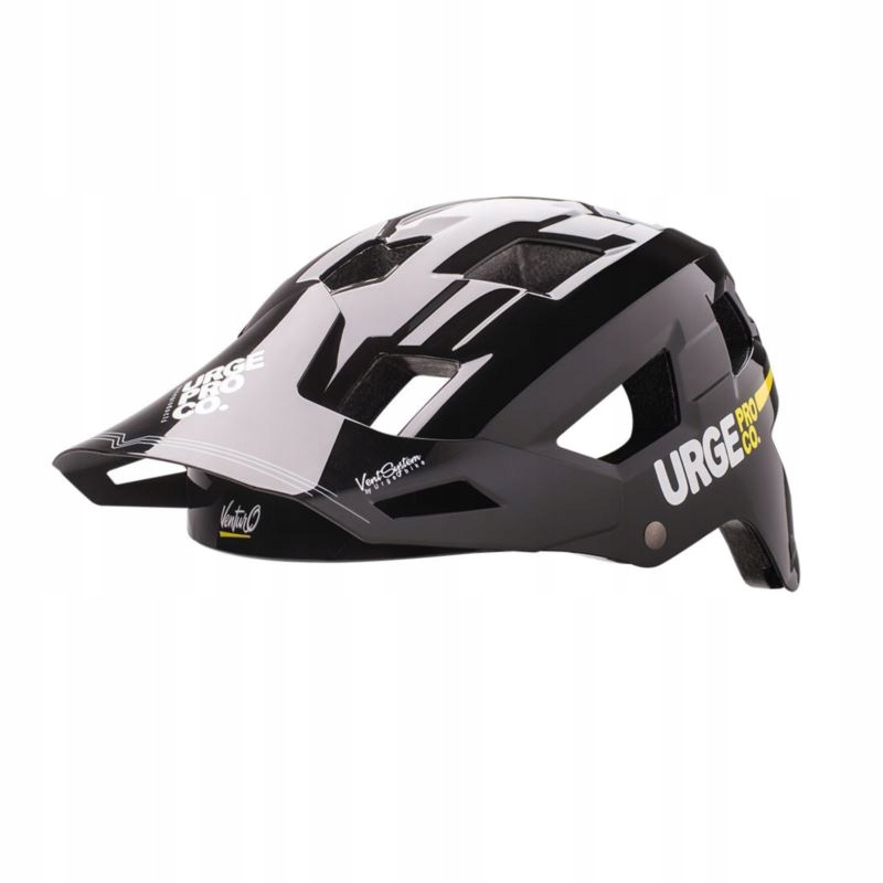 Urge Venturo Mtb přilba černá lesklá S/m 54-58 cm