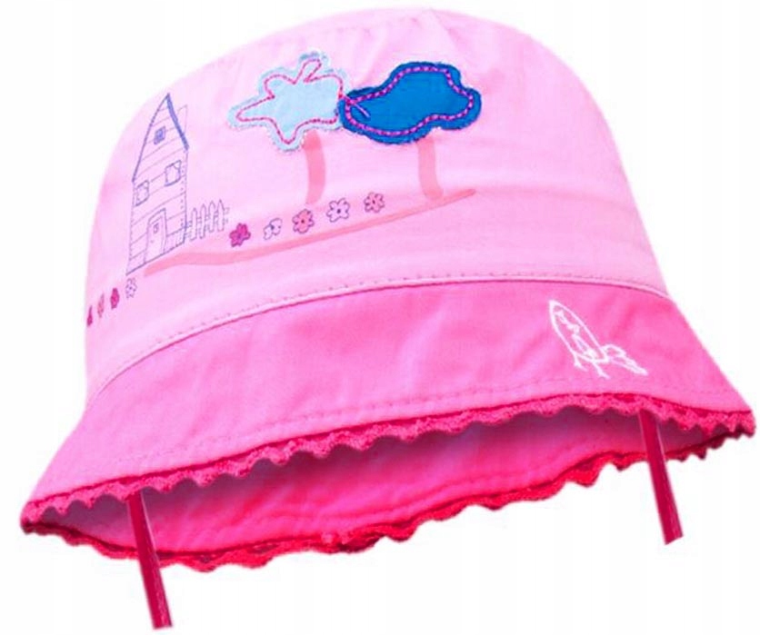 

48 Kapelusz House And Tree przewiewny lato Yo