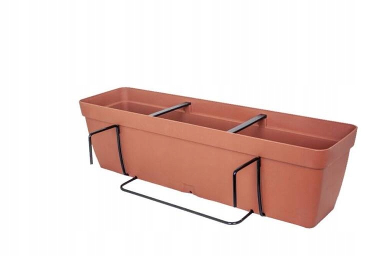

Donica balkonowa tarasowa 60cm ceglasta