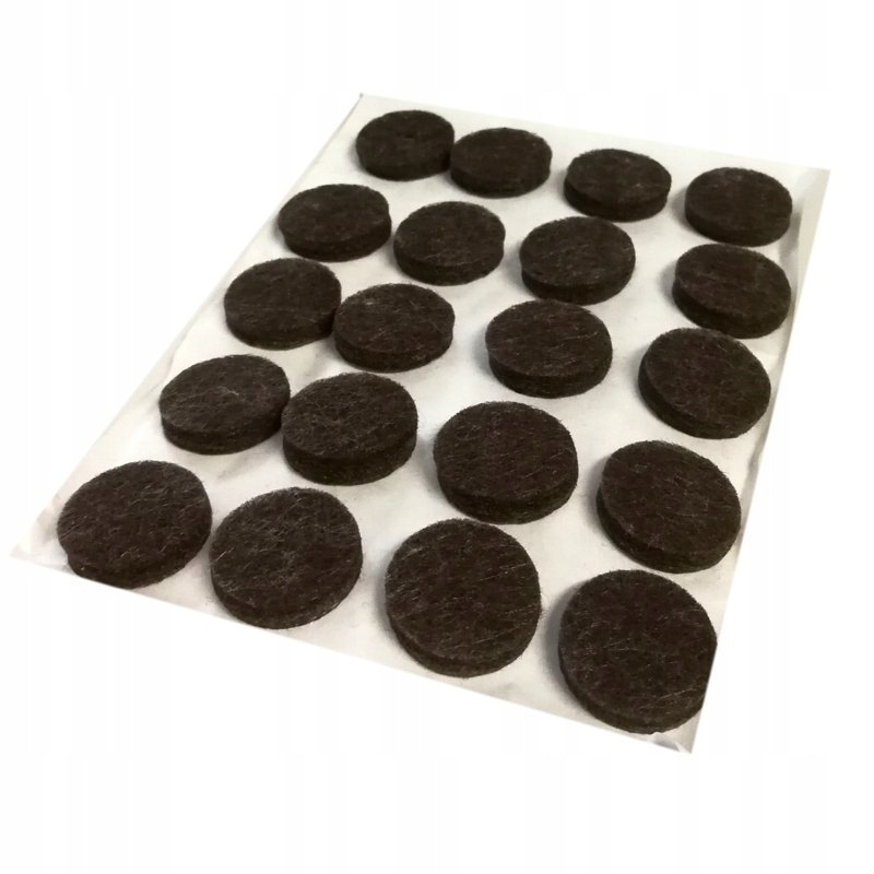 Podkładki filcowe meblowe pod meble filc 20 mm