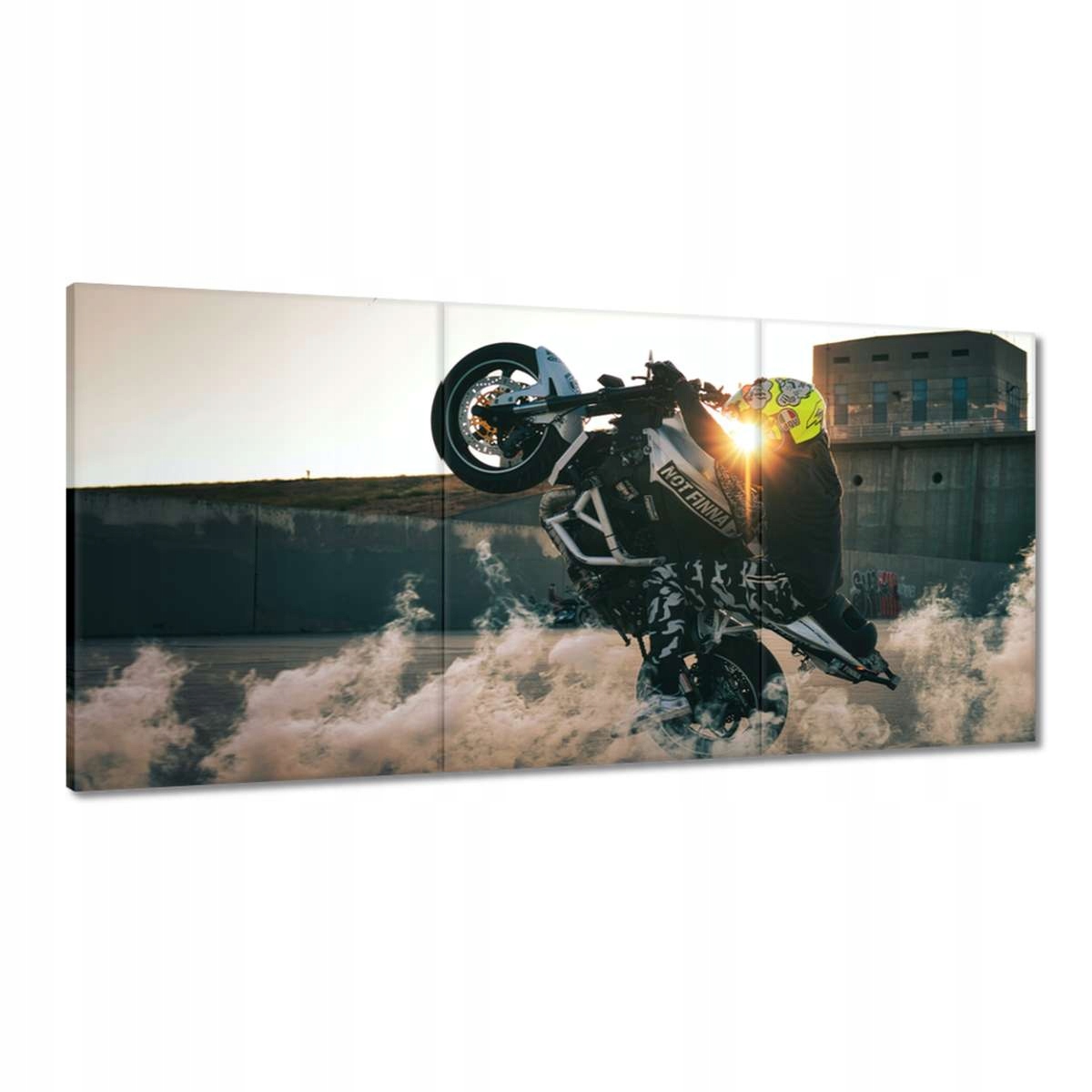 Obrazy 180x90 Fajčenie gumy Drift Motor