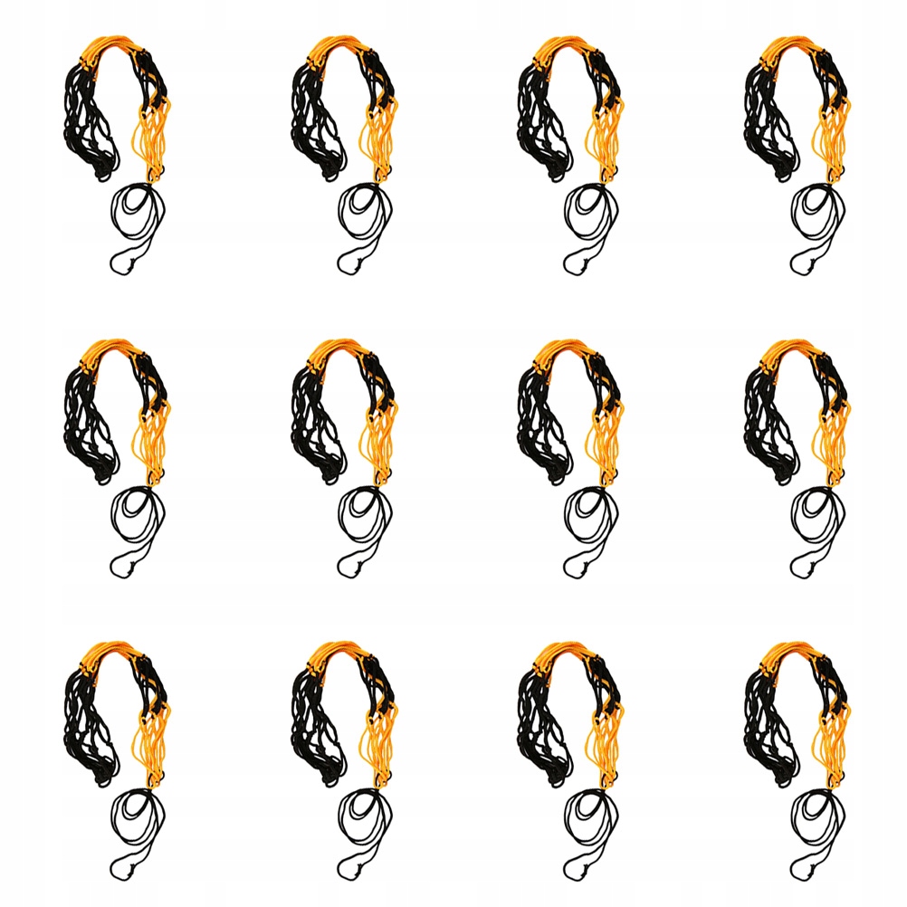 Siatkowa torba ze sznurkiem do koszykówki z pojedynczą siatką 12 szt Model 5071804685271733649