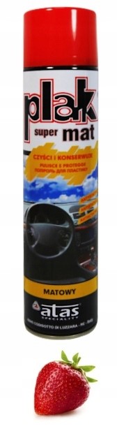 

Plak Atas Mat 600ml Truskawka Matowy kokpit