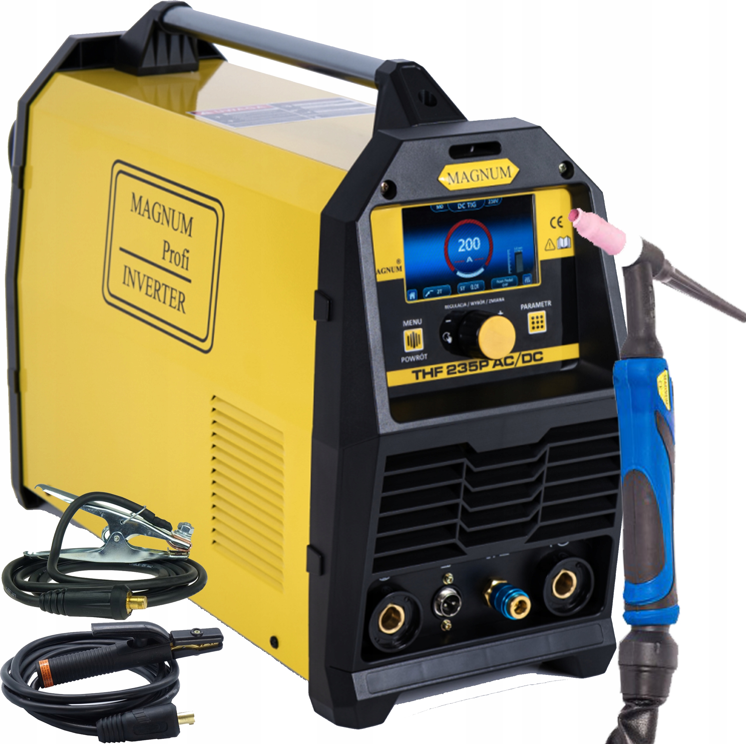 Svářečka Tig Mma Thf 235 P Ac/dc LCD, 230V, 200A/60% Cold Welding Magnum