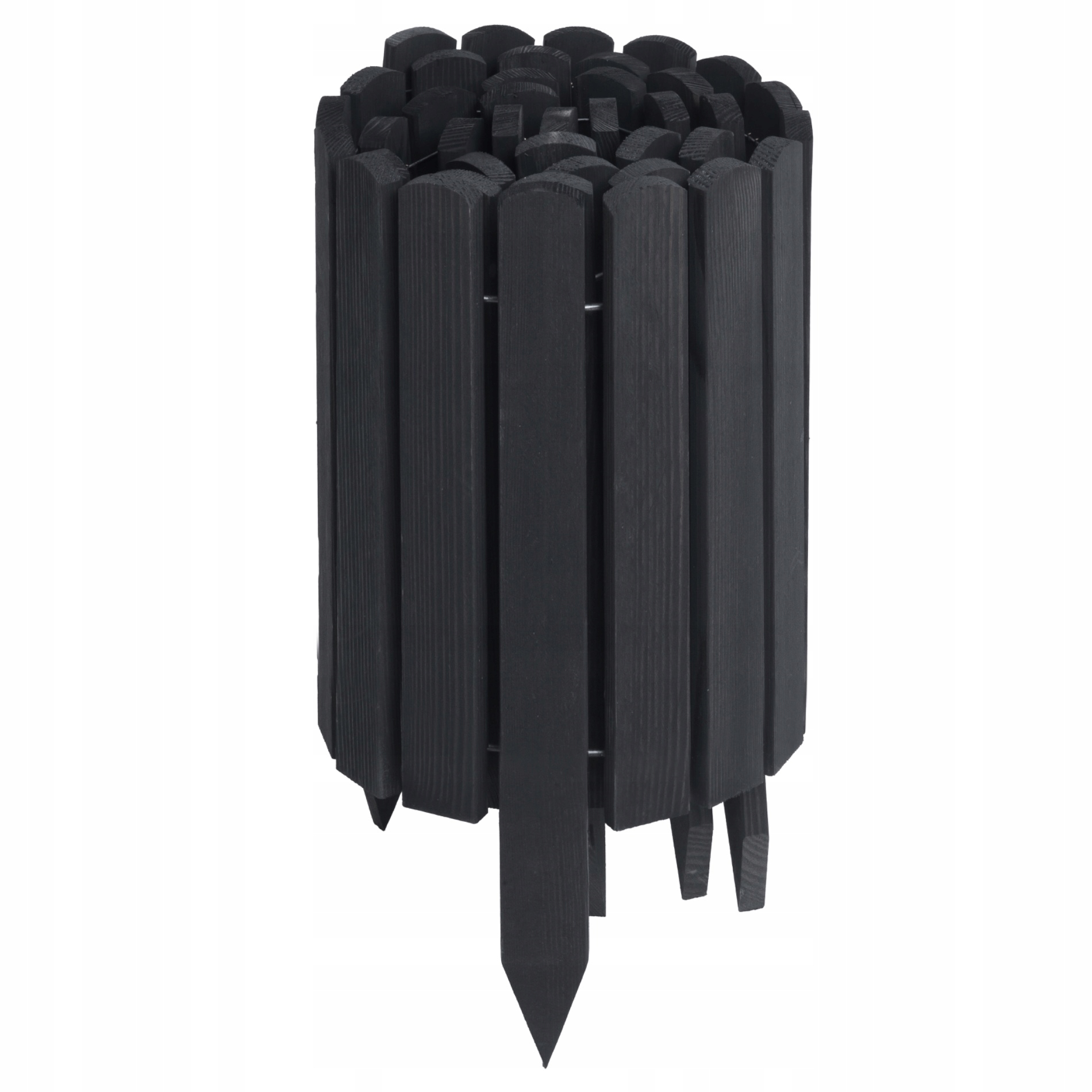 Zahradní plot Trávníkový Lem Zahradní Palisáda Dřevěná 40 x 200 cm