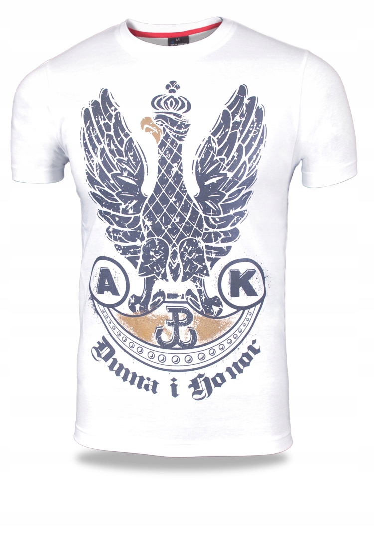 

Koszulka Patriotyczna Armia Krajowa Biała r XL
