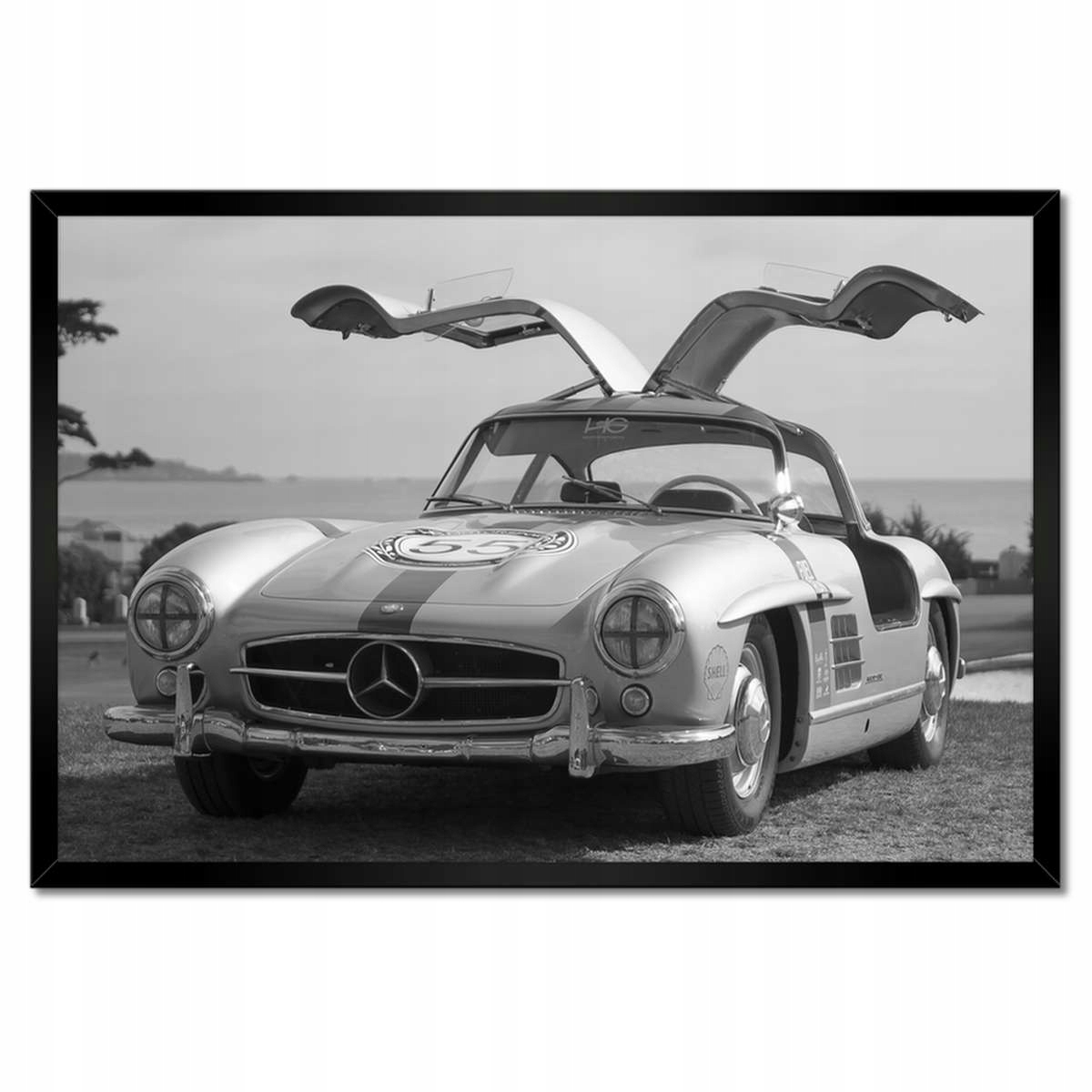 Plakáty v rámu 60x40 Mercedes Gullwing