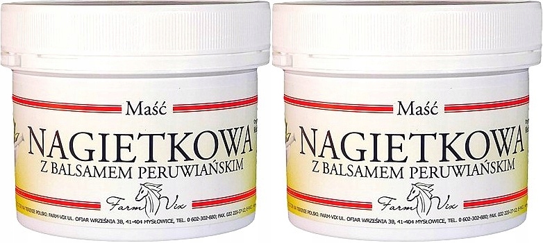 

Maść Nagietkowa z Balsamem Peruwiańskim 300 ml