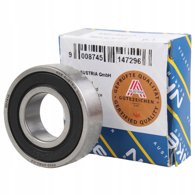 

Łożysko Nke 6002 2RS 6002 rs 15 x 32 x 9