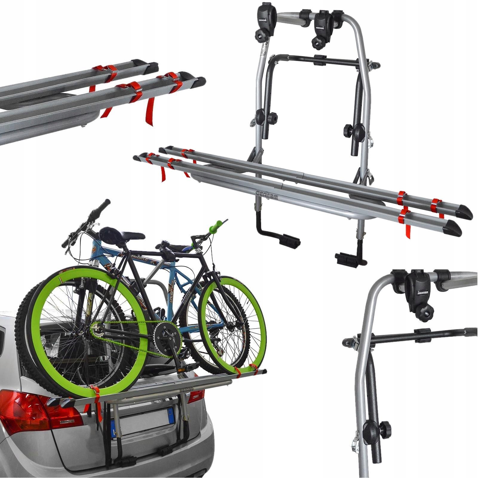 UCHWYT ROWEROWY BAGAŻNIK NA KLAPĘ 2 ROWERY MENABO