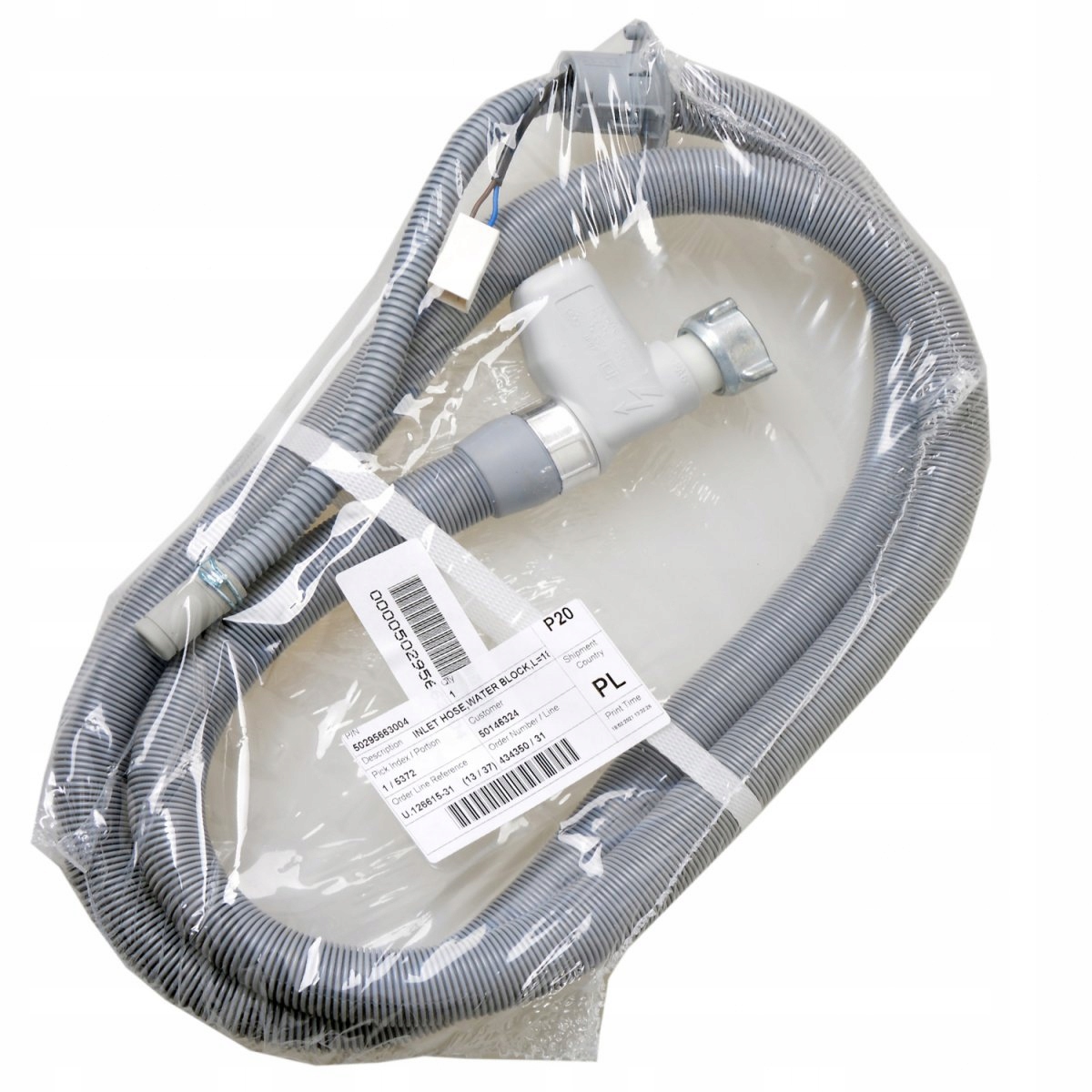 

Wąż dopływowy Aqua Stop do zmywarki Electrolux