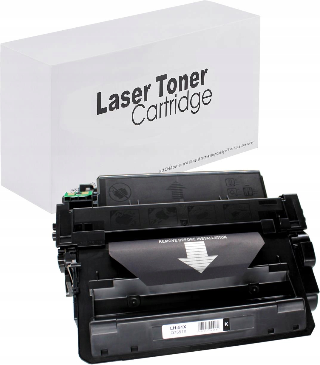 Toner pro Hp Q7551X Lj M 3035MFP, M 3035XS Mfp, M 3027MFP, M 3027X Mfp
