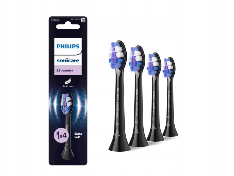 Końcówka szczoteczki Philips Sonicare Sensitive S2 Bardzo miękkie 4 szt.