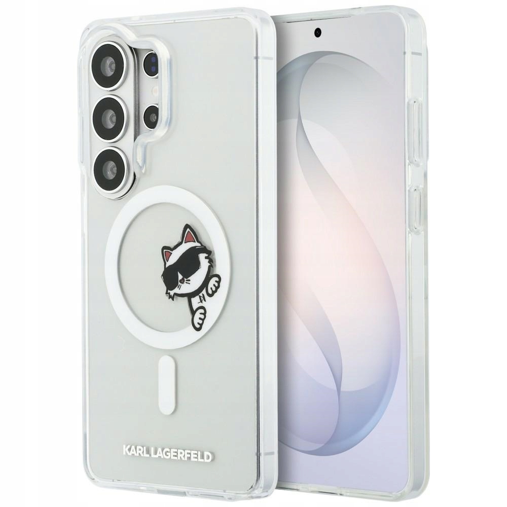 Etui Karl Lagerfeld IML Peekaboo Choupette MagSafe ba Samsung Galaxy S26