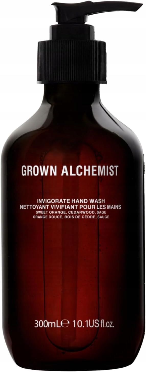 Mydło do rąk Grown Alchemist Invigorate 300 ml Pomarańcza Cedr Szałwia
