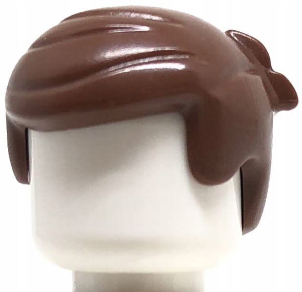 LEGO włosy figurki (15443) męskie, brązowe