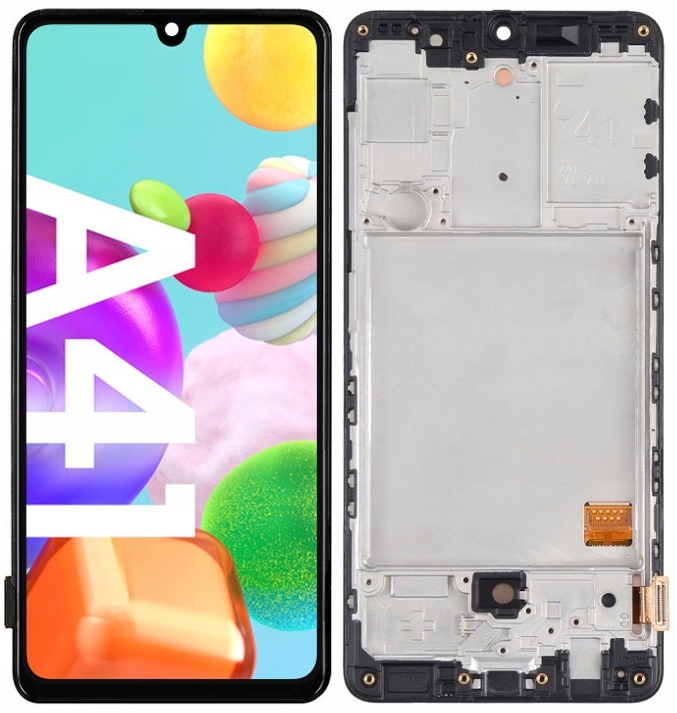 Displej pro Samsung Galaxy A41 A415 Oled LCD Rámeček