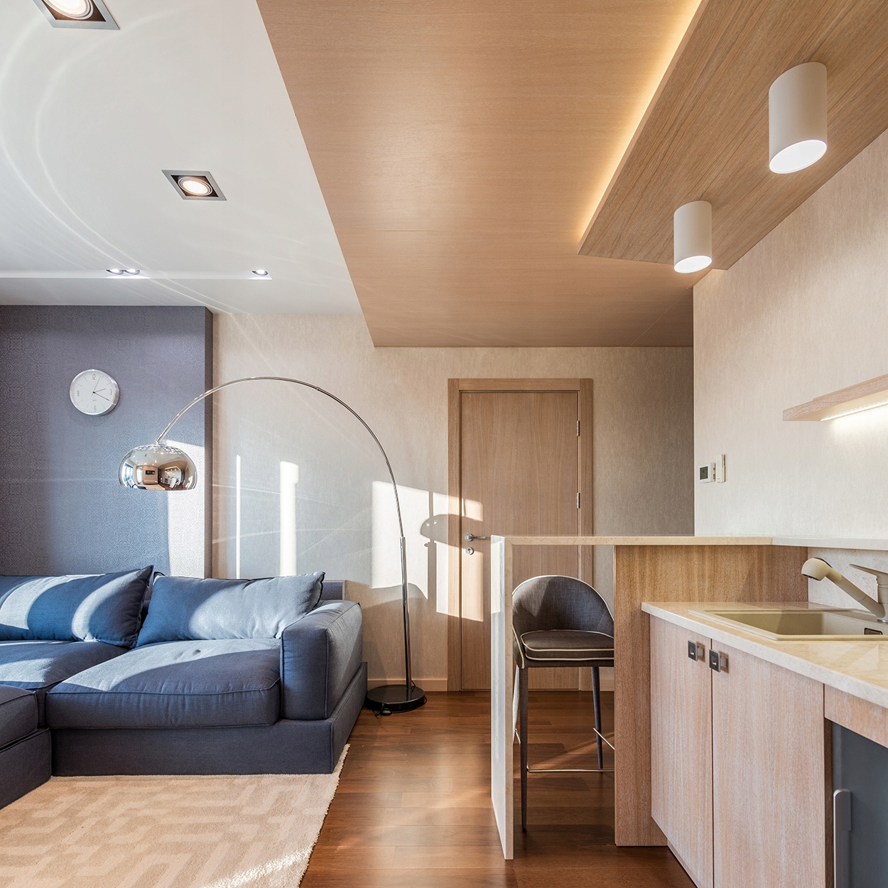 3x Oprawa Natynkowa HALOGENOWA SPOT TUBA +LED GU10 Długość/wysokość 8.4 cm