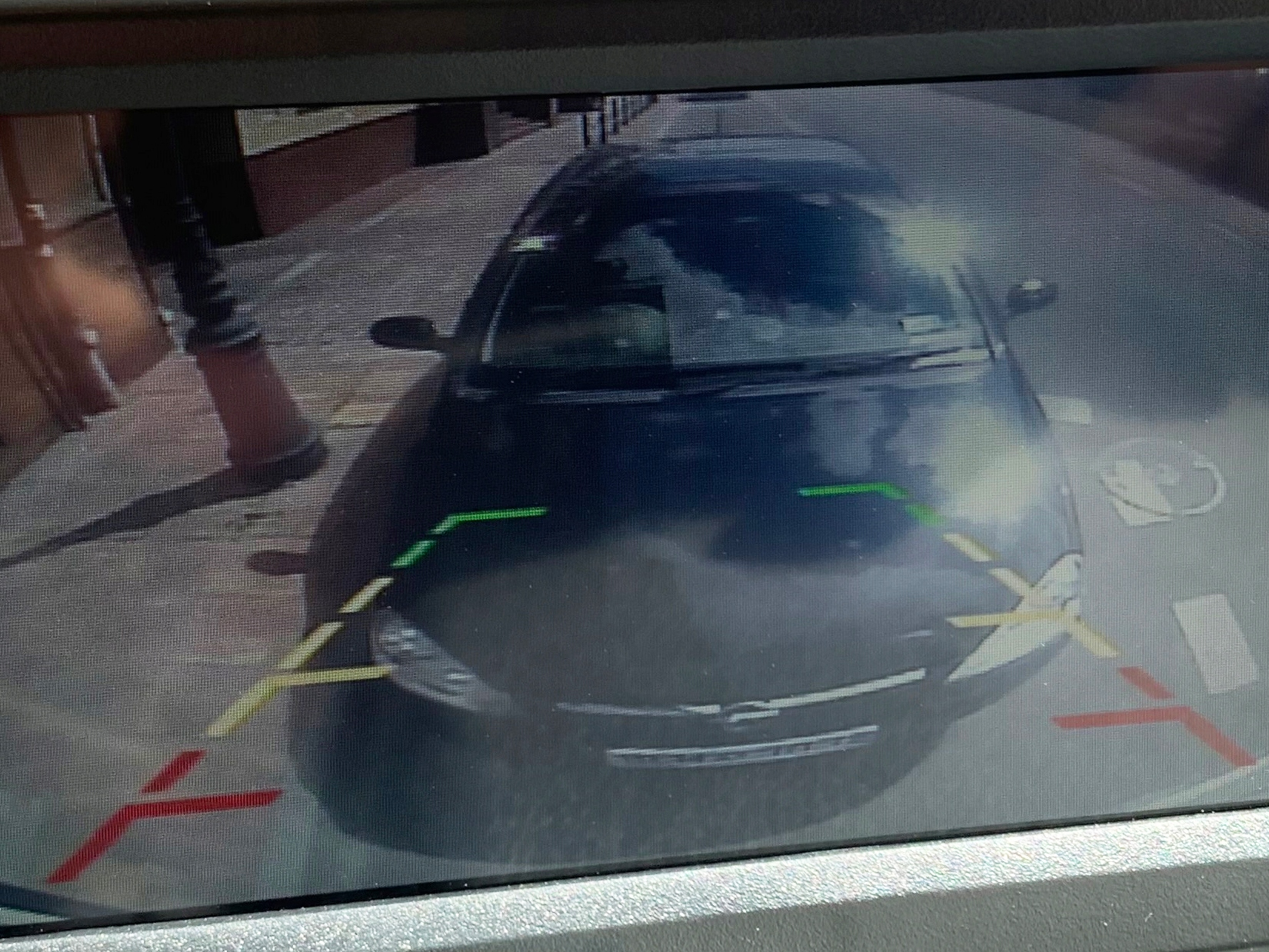 MONITOR LCD 4,3'' EKRAN DO KAMER COFANIA PARKOWANIA DVD HOALTE 12V SKŁADANY Maksymalna rozdzielczość 480