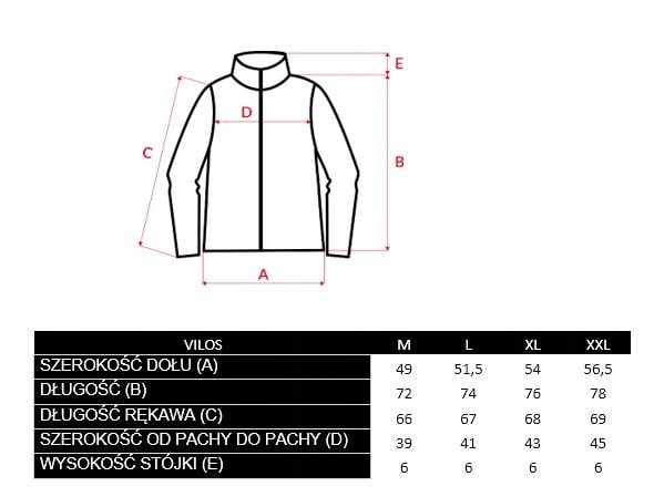 Męska bluzka VILOS Kolor żółty