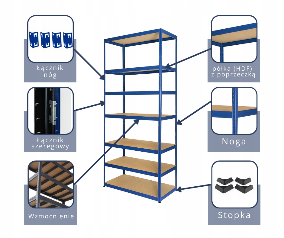 Płyta półka blat MDF regału HL HDF 6X435X435 HELIO Kolor odcienie brązu i beżu