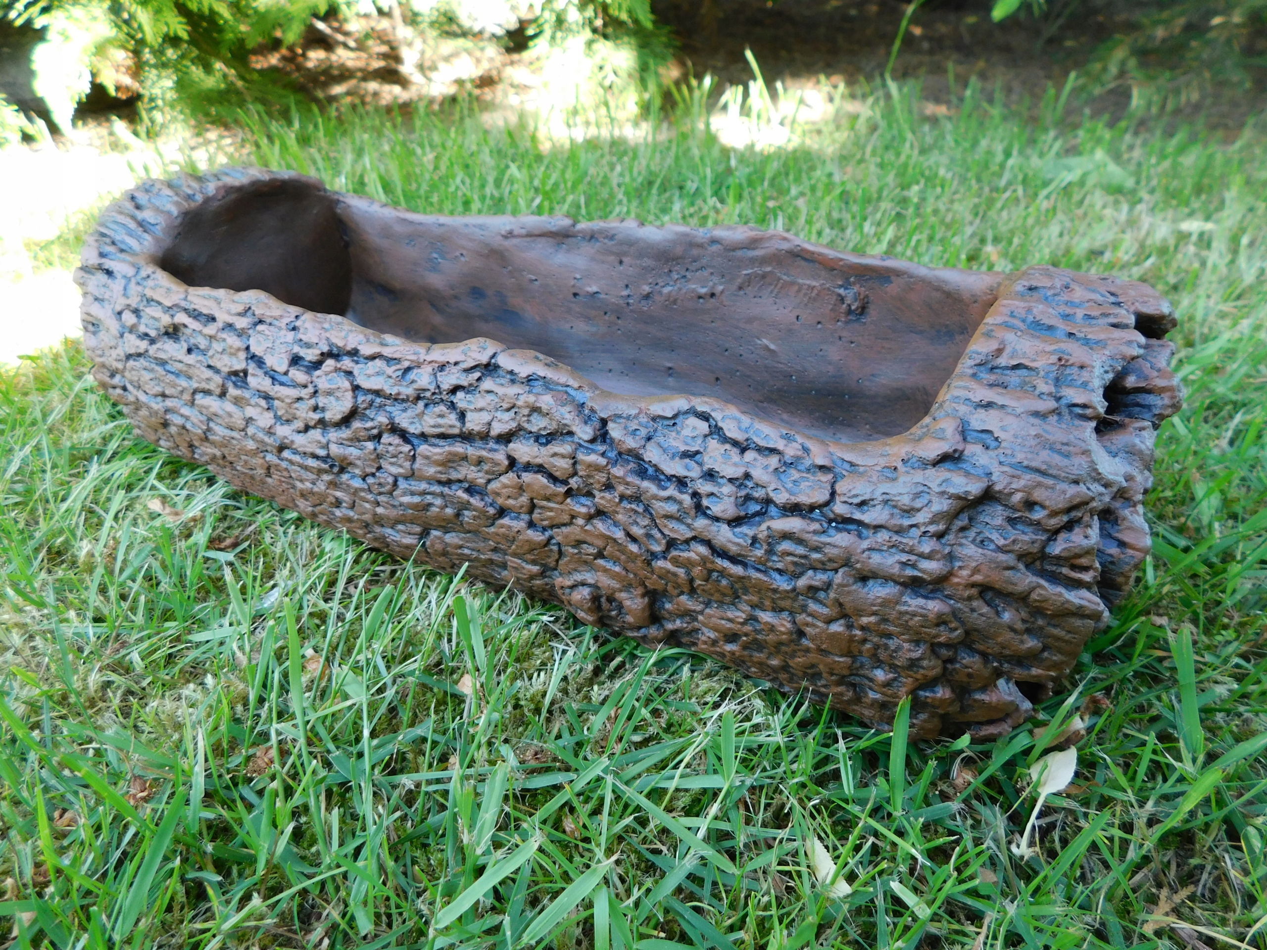 

Doniczka donica osłonka do kwiatów betonowa Drzewo