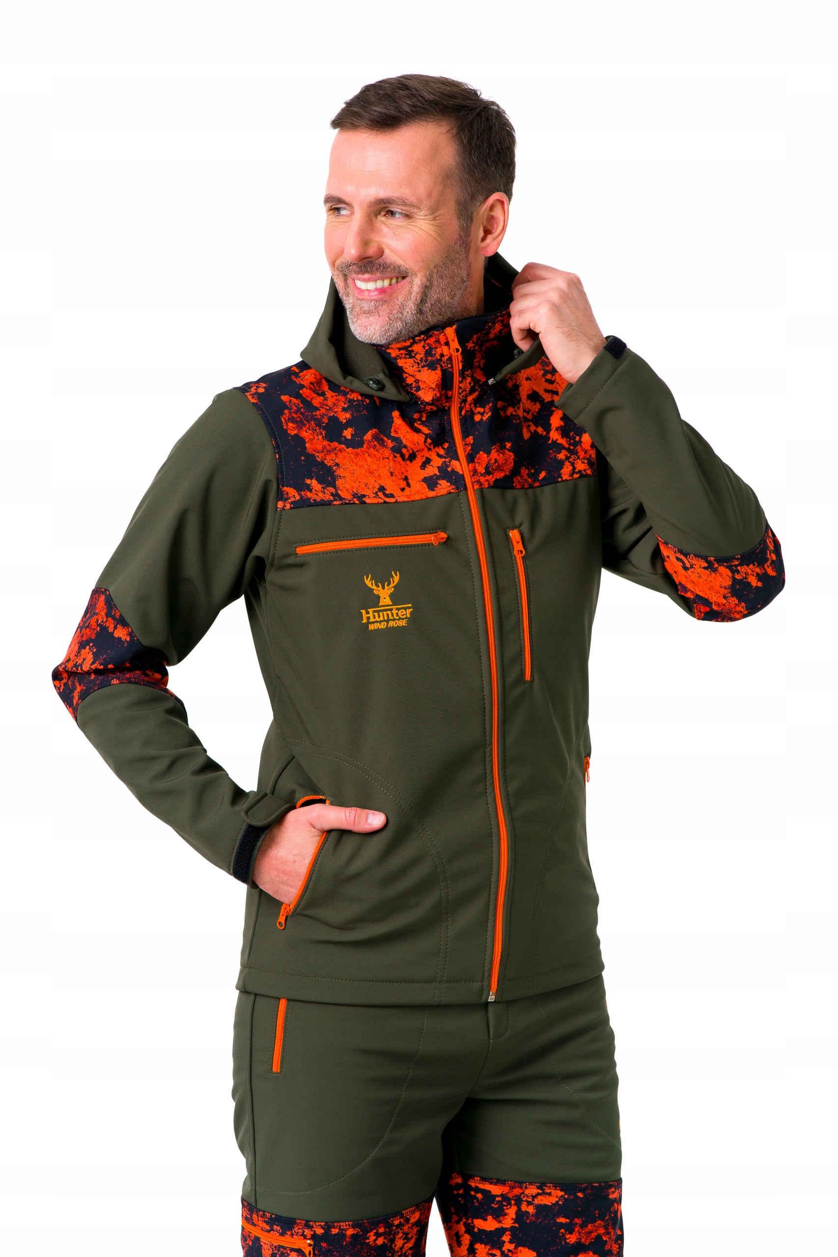 

Kurtka Myśliwska Hunter Softshell- Zieleń-xl
