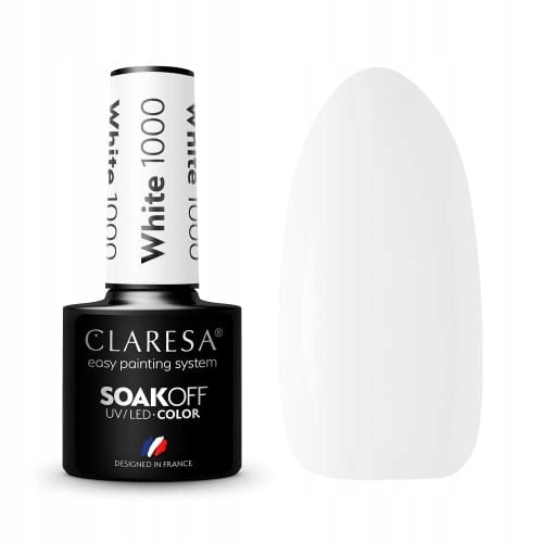 

Claresa Lakier Hybrydowy 5ml WHITE1000