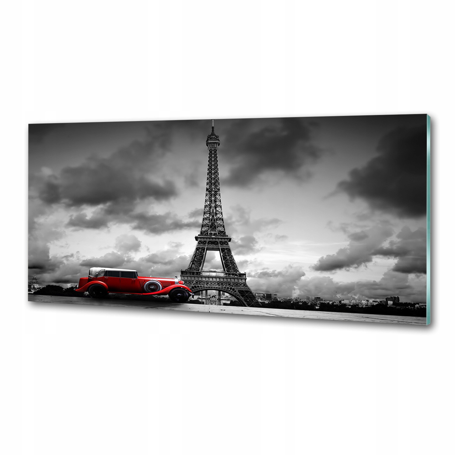 Panel do kuchyne Eiffelova veža Paríž 125x50 Lepidlo