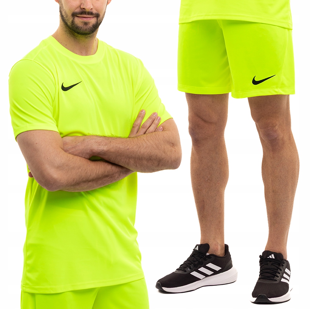 Sportovní oblečení Nike Dry Park Pánský komplet Pohodlné tričko Kraťasy vel. S