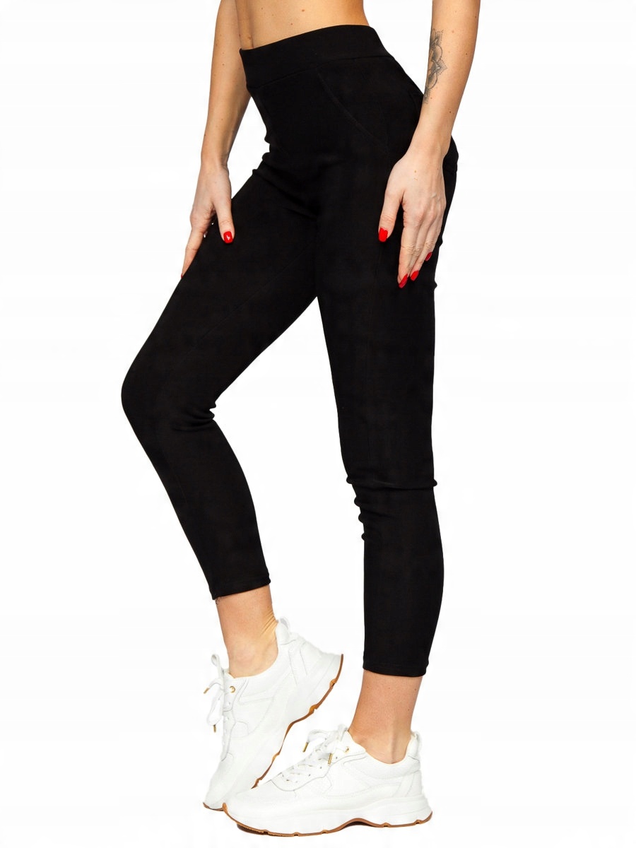 

Legginsy Damskie Klasyczne Czarne TS233 Denley_l