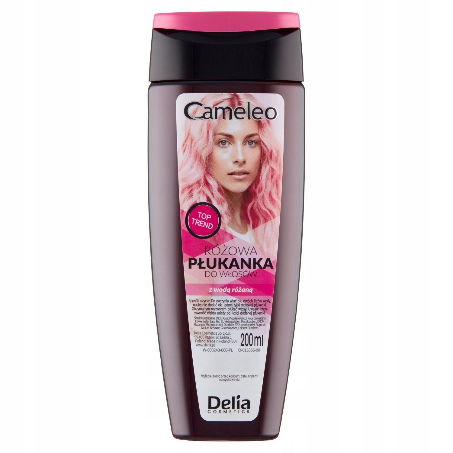 

Delia Cameleo Płukanka Do Włosów Różowa 200 ml