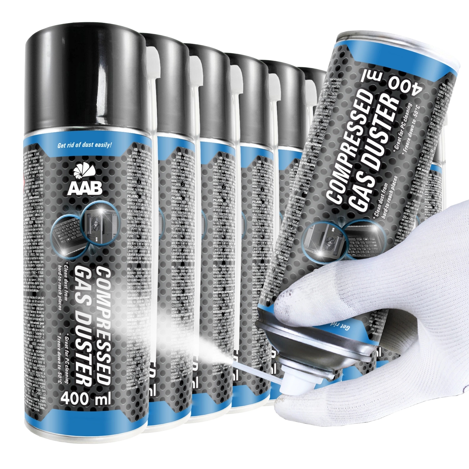 Aabcooling zamrażacz W sprayu DO -50C ICE 9x400ml