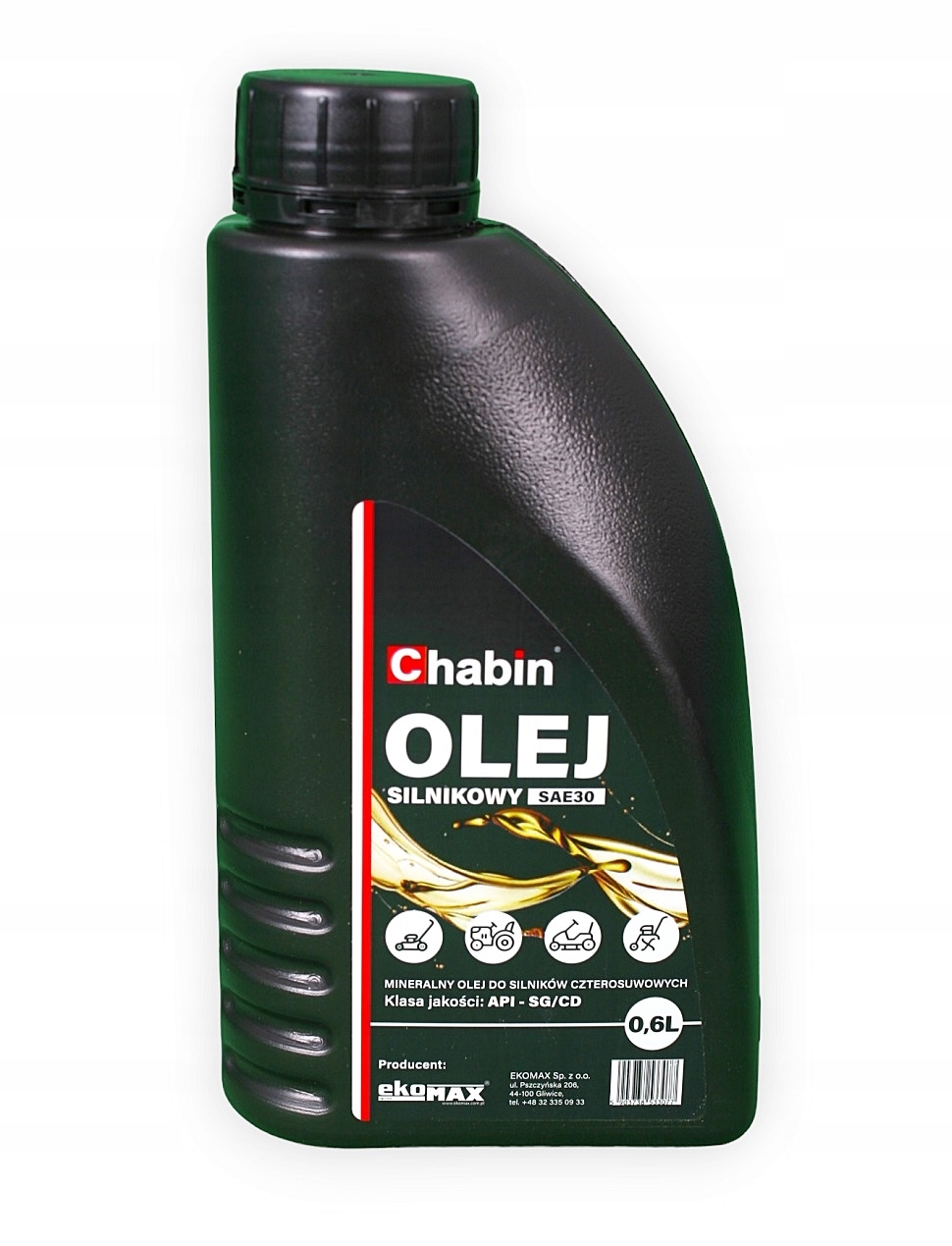 

Olej silnikowy SAE30 0,6L Chabin