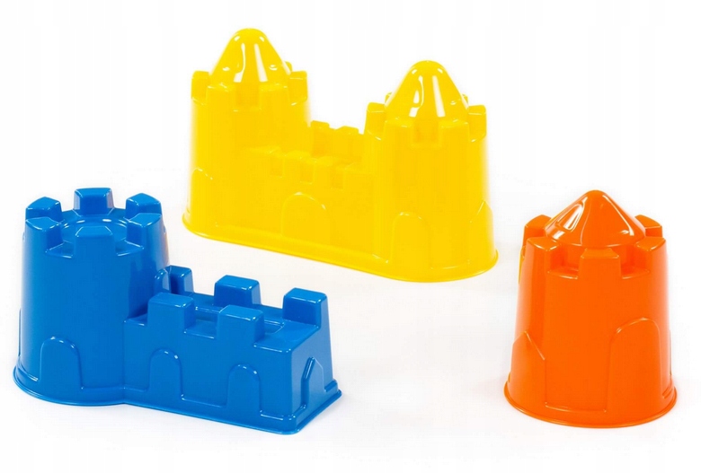 Foremki do piaskownicy 3 szt