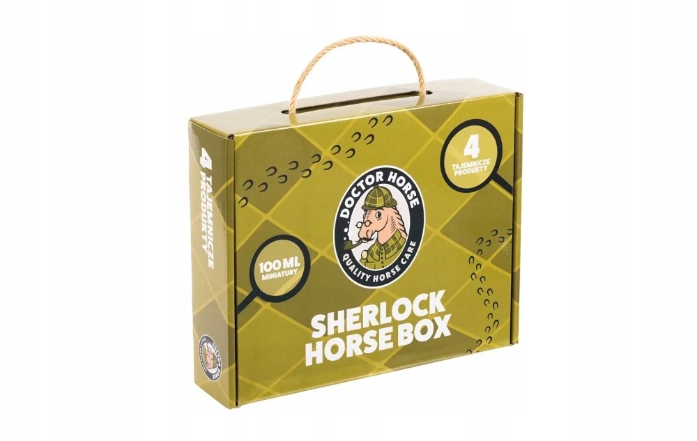 Box niespodzianka Doctorhorse Sherlock Horse Box duży