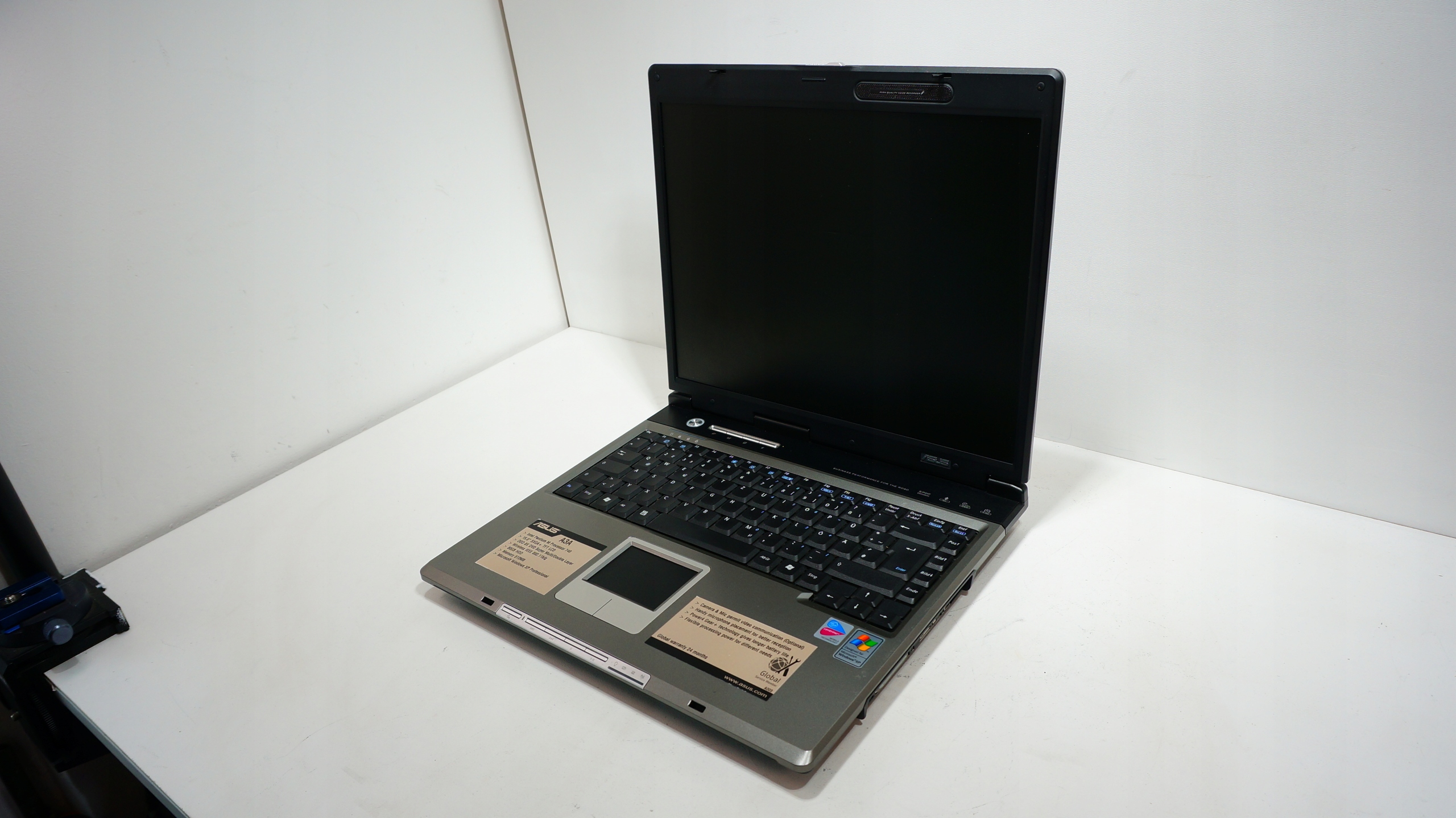 Laptop Retro ASUS A3A | Intel Pentium M | 80GB Sprawny do GIER RETRO / XP