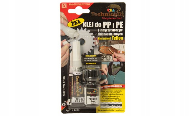 

Klej Do Pp i Pe Żel 4g+4ml Technicoll