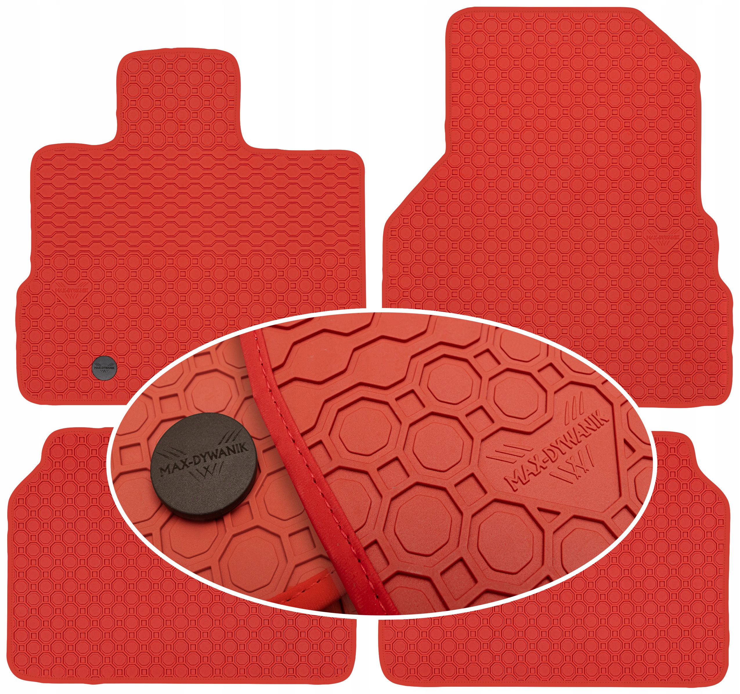 Chevrolet Equinox 2011-2017 Koberce Červené