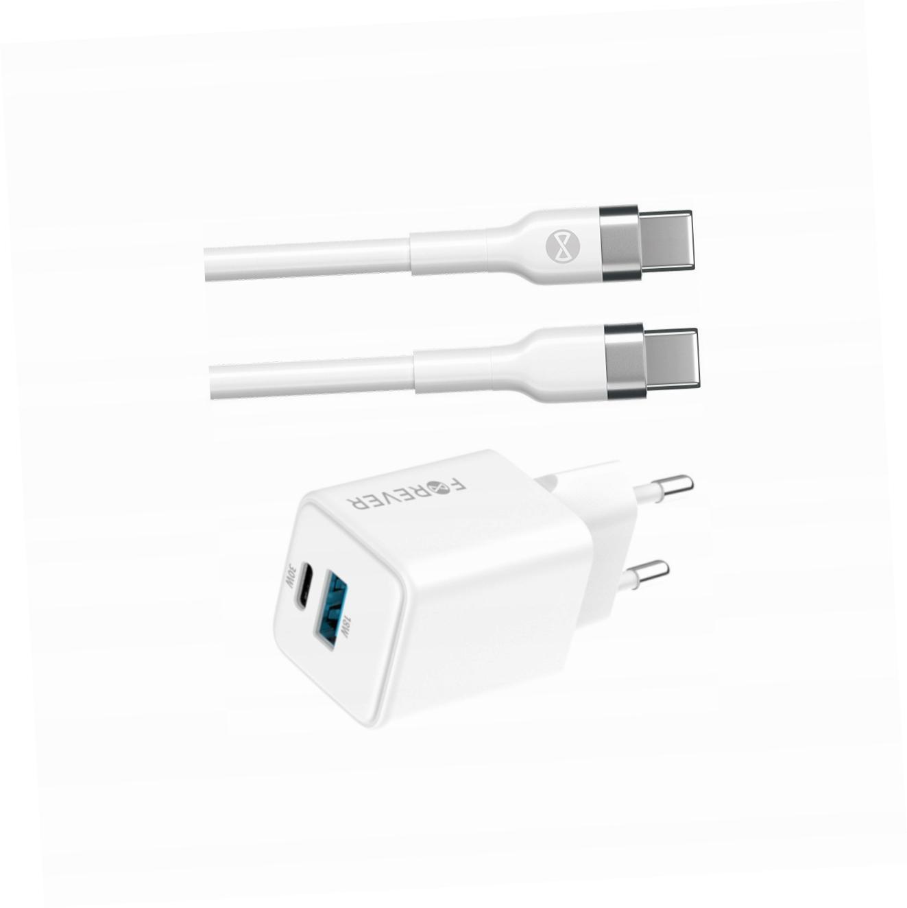 Szybka ładowarka GaN 30W 2 wejścia długim z kablem 2m do Realme 12 5G
