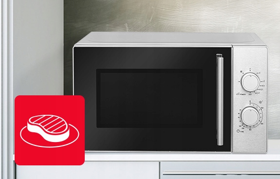 Kuchenka mikrofalowa AMICA AMGF23E1GFB 23L 900W Marka Amica