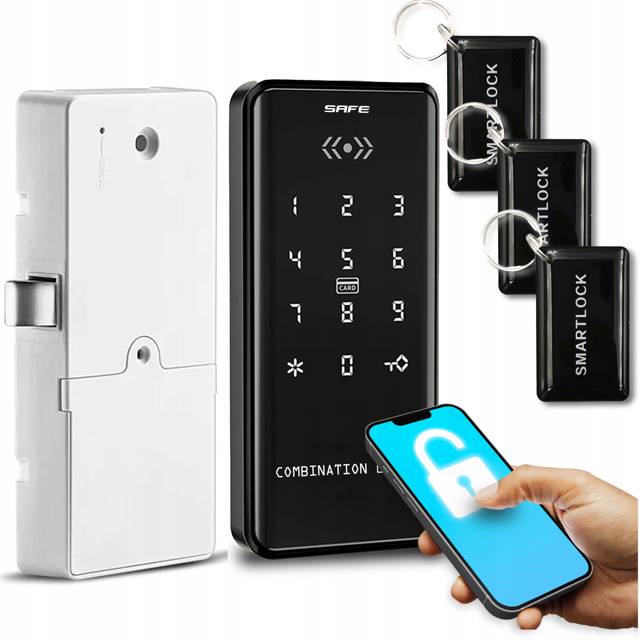 Elektronický Zámek Na Šifru kód pro skříně Pin Digitální Ttlock smart App