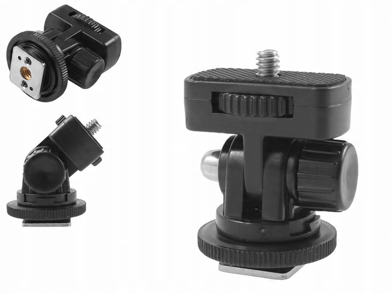 

Adapter Gorąca Stopka na gwint 1/4 Nikon Canon