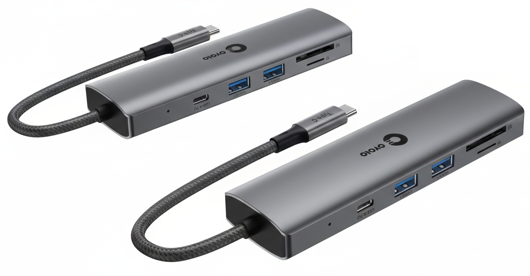 Usb-c Hub pro Fujitsu 2 monitory Nabíjení jedním kabelem Více portů