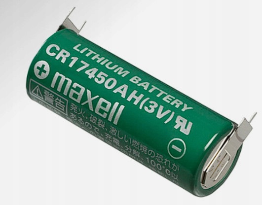 Baterie CR17450 Maxell 3V 3000 mAh, plechová