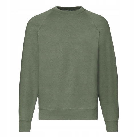 

Bluza męska Raglan Sweat FruitLoom oliwka S