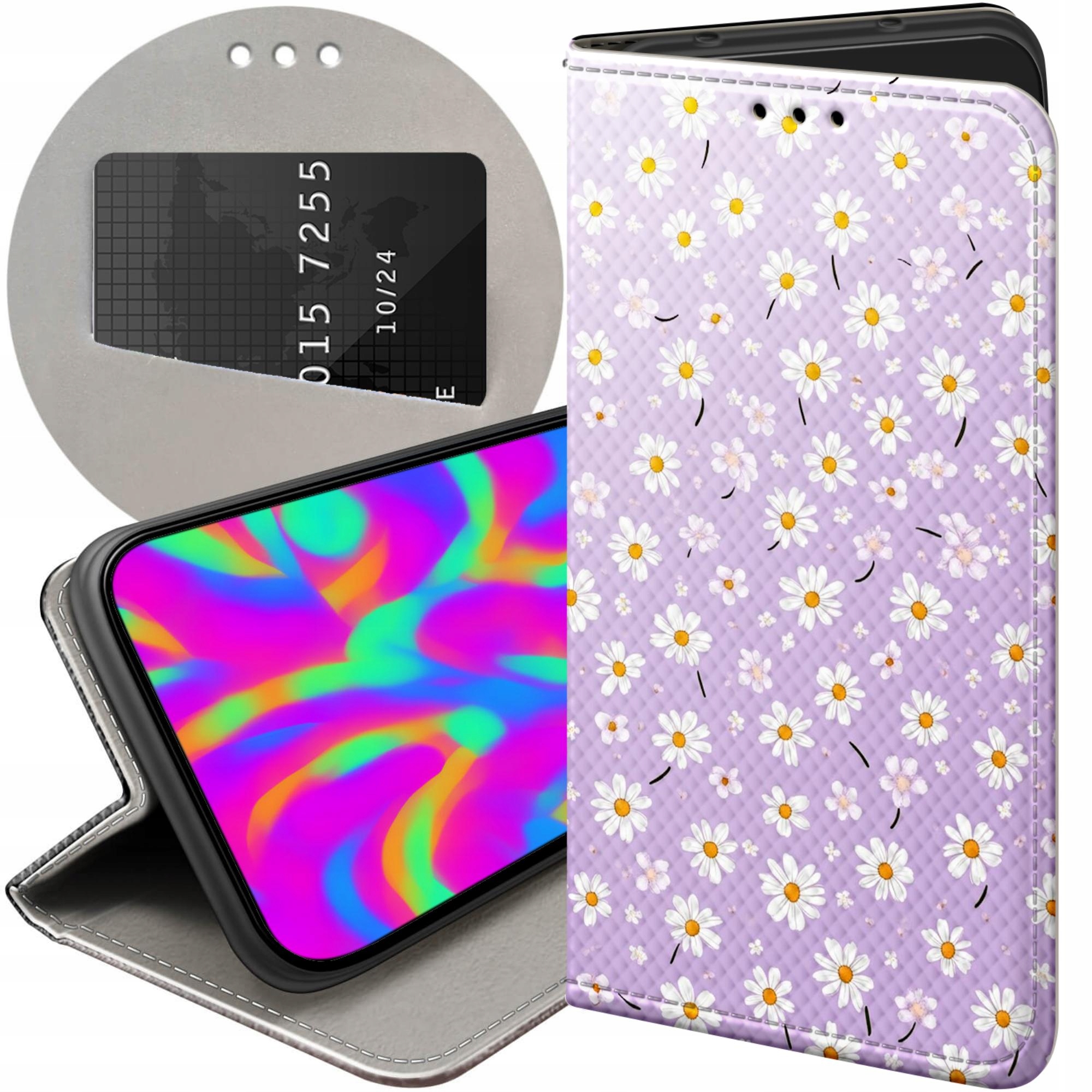 Etui Z Klapką Do Oppo RENO12 5G Wiosna Kwiaty Rośliny Futerał Case