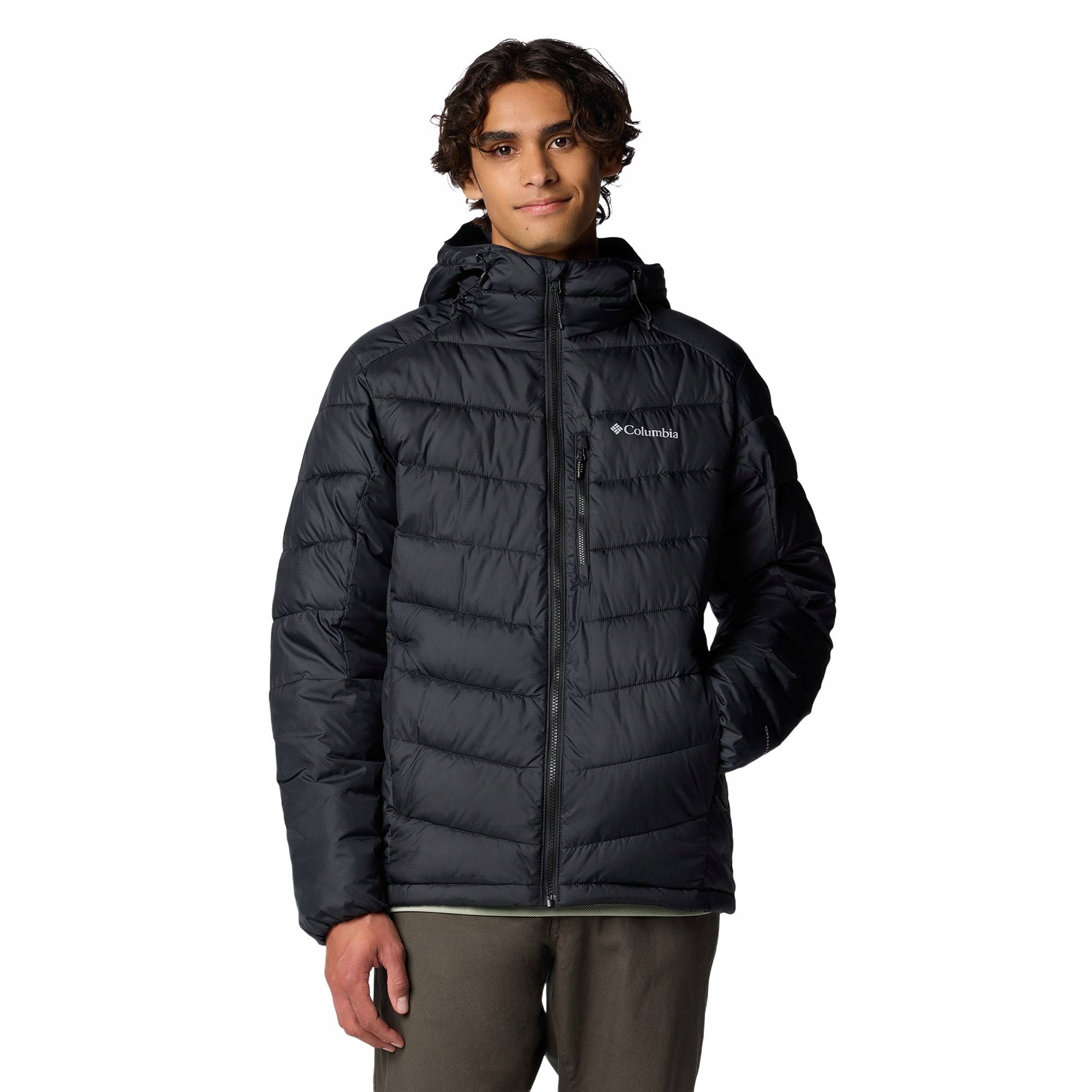 Kurtka puchowa męska Columbia Labyrinth Loop II Hooded black XL